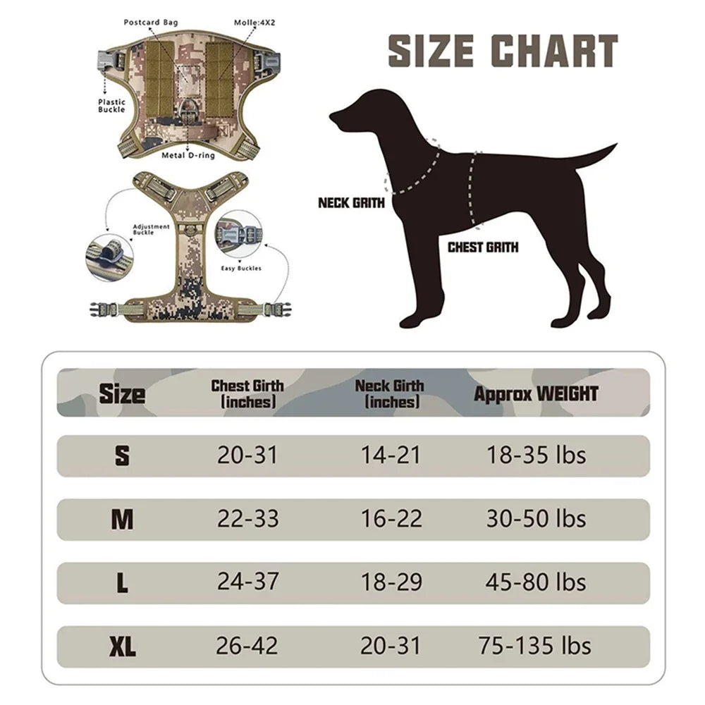 Harnais pour Chien – Sécurité & Confort 🐶✨