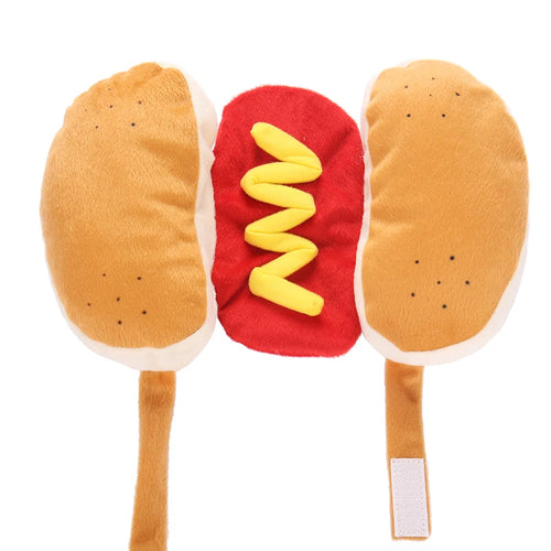 Costume Hot Dog pour Chien – Chaud et Amusant 🌭🐶