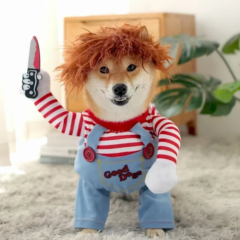 Costume Cosplay pour Chiens et Chats – Tenue de Fête 🐾🎉