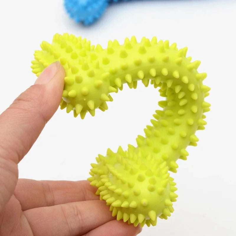 🦷 Jouet à Mâcher en Caoutchouc pour Chiens 🐶💛