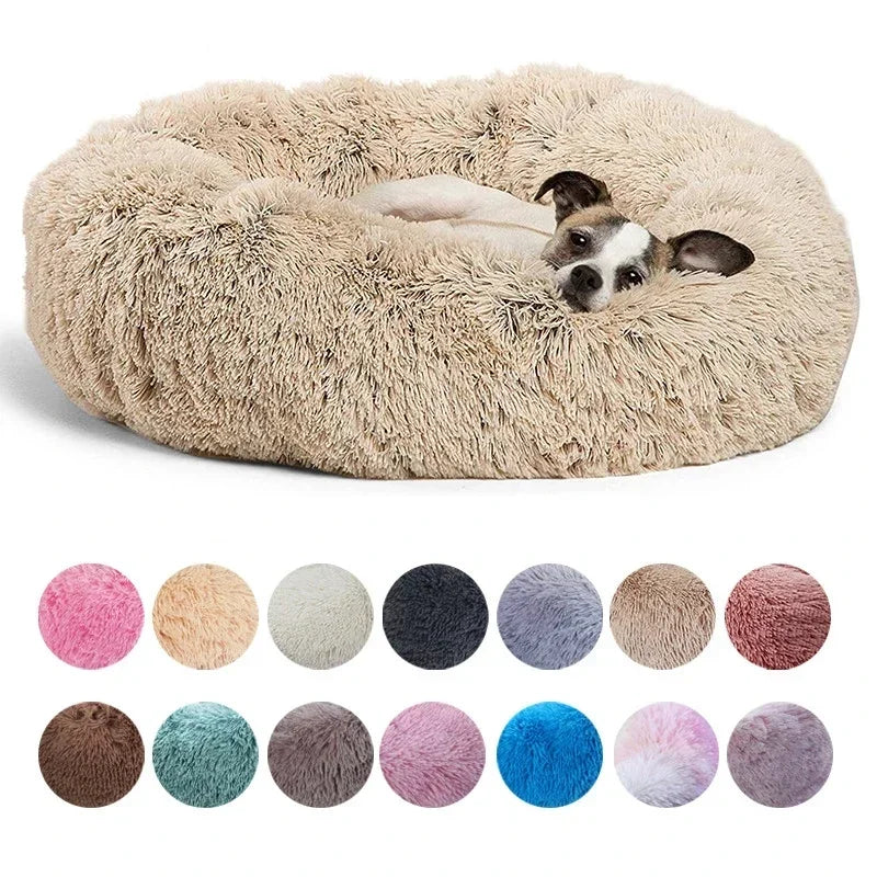 🐾 Lit Douillet en Corduroy & Peluche pour Chien et Chat – Confort Absolu