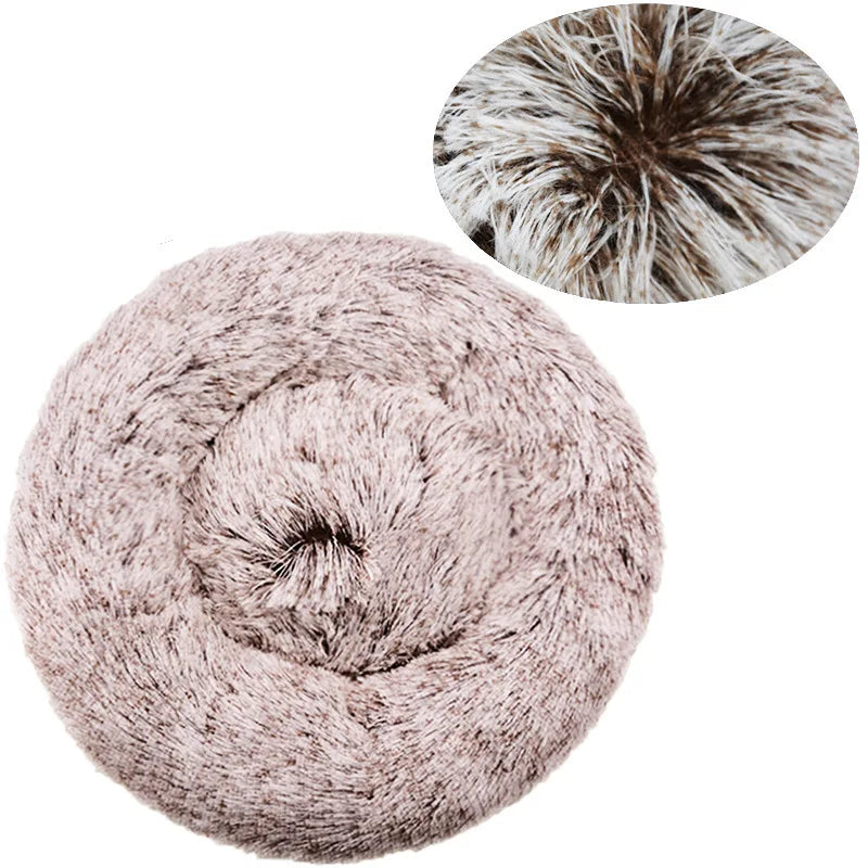 🐾 Lit Douillet en Corduroy & Peluche pour Chien et Chat – Confort Absolu