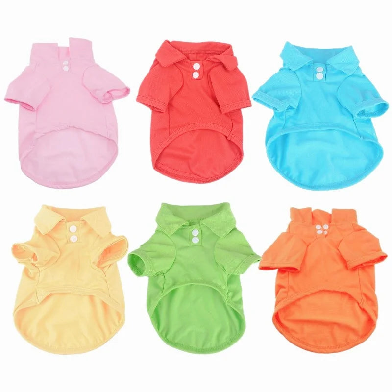 👕 Polo d’Été de Luxe pour Petits Chiens & Chats 🐶🐱