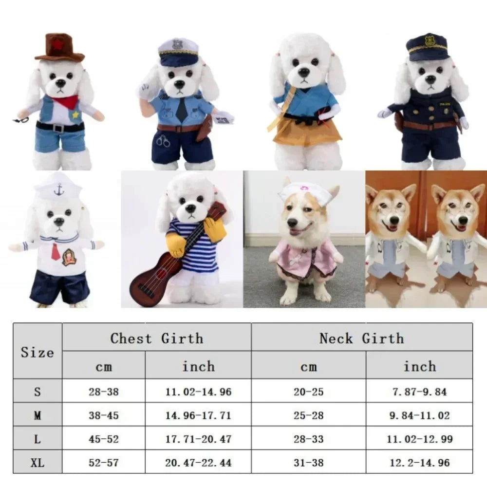 Costume Cosplay pour Chiens et Chats – Tenue de Fête 🐾🎉