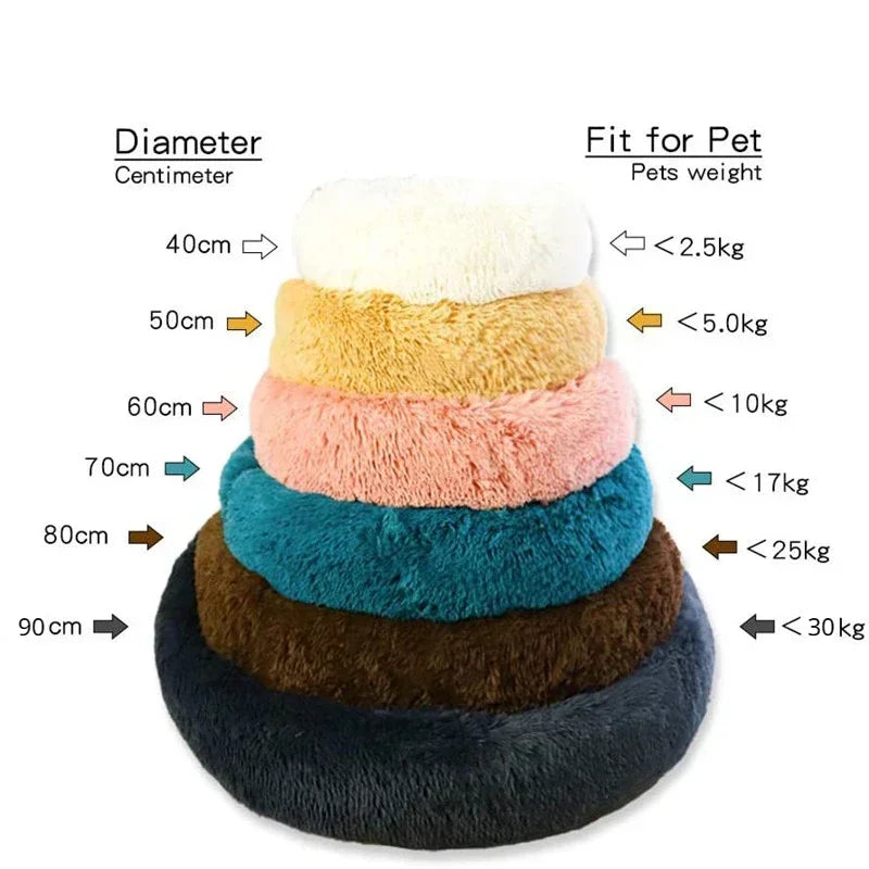 🐾 Lit Douillet en Corduroy & Peluche pour Chien et Chat – Confort Absolu