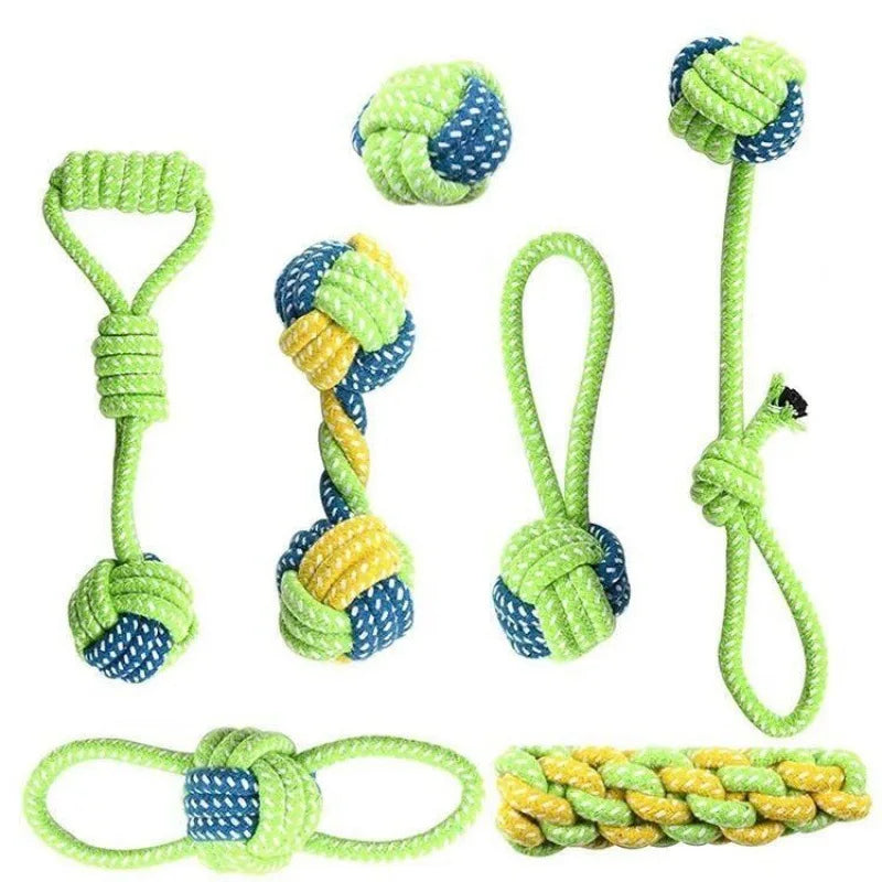 Jouet Corde pour Chien – Jeu & Soin Dentaire 🐾🦷