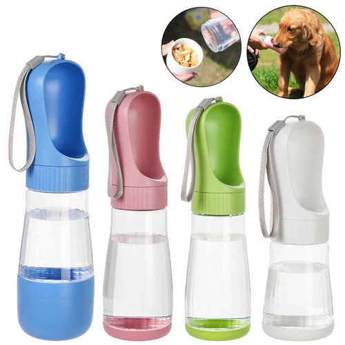 Bouteille d’Eau Portable 2-en-1 pour Chien – Gamelle et Distributeur 🐶💧