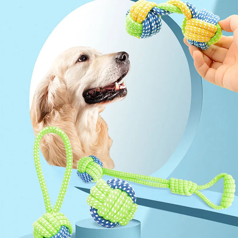 Jouet Corde pour Chien – Jeu & Soin Dentaire 🐾🦷