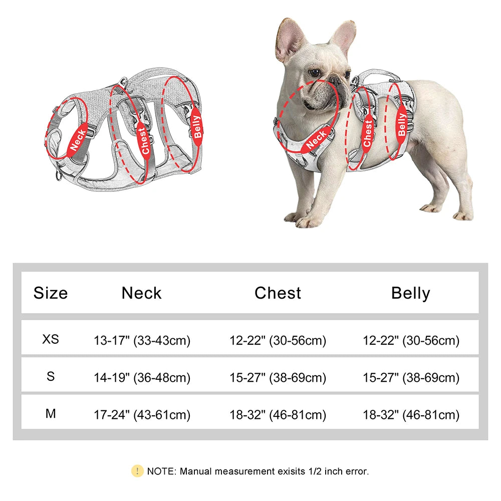 Harnais Réfléchissant pour Chien – Confort & Sécurité 🐾✨