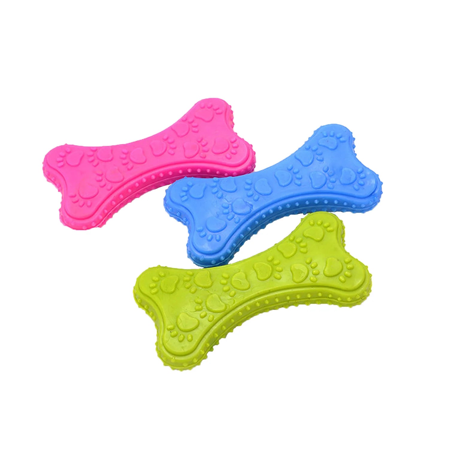 🦷 Jouet à Mâcher en Caoutchouc pour Chiens 🐶💛